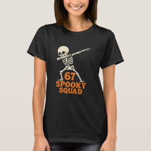 Camiseta 67 Meme de Halloween 6 7 Números Seis Siete Divert