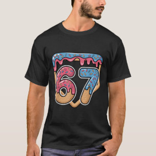 Camiseta 67 Meme de helado goteando béisbol
