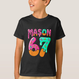 Camiseta 67 Meme de Hielo Goteante Six Seven Argot Gen Alph