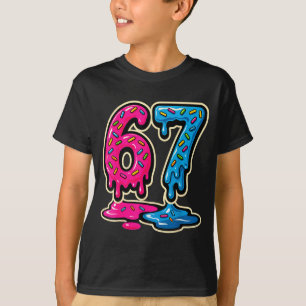 Camiseta 67 Meme del Helado Seis Siete