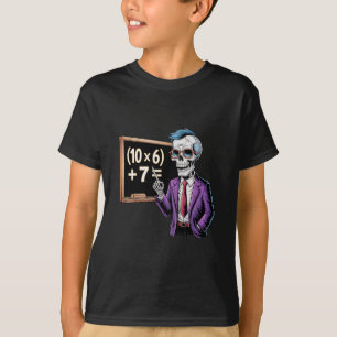 Camiseta 67 Meme del profesor de matemáticas Brainrot Seis