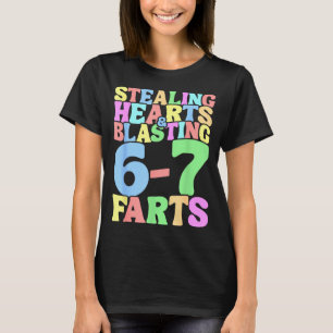 Camiseta 67 Meme Día de San Valentín Seis Siete 6-7 Diverti