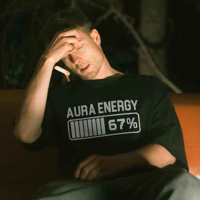 Camiseta 67 Meme divertida Aura Energy a los 67 Seis Siete  (Subido por el creador)