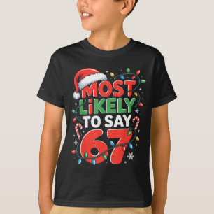 Camiseta 67 Meme divertido diseño de meme de Navidad más pr