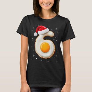 Camiseta 67 Meme Divertido Número 6 Huevo Tocino Navidad Co