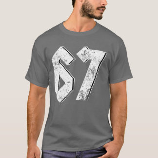 Camiseta 67 Meme Divertido Seis Siete Meme 6 7