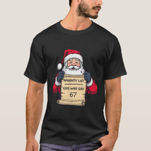 Camiseta 67 Meme Divertido Seis Siete Navidad Para Hombres