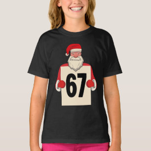 Camiseta 67 Meme Divertido Seis Siete Navidad para Hombres