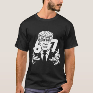 Camiseta 67 Meme Divertido Trump 67 Manos Meme jerga 6 7 Ma