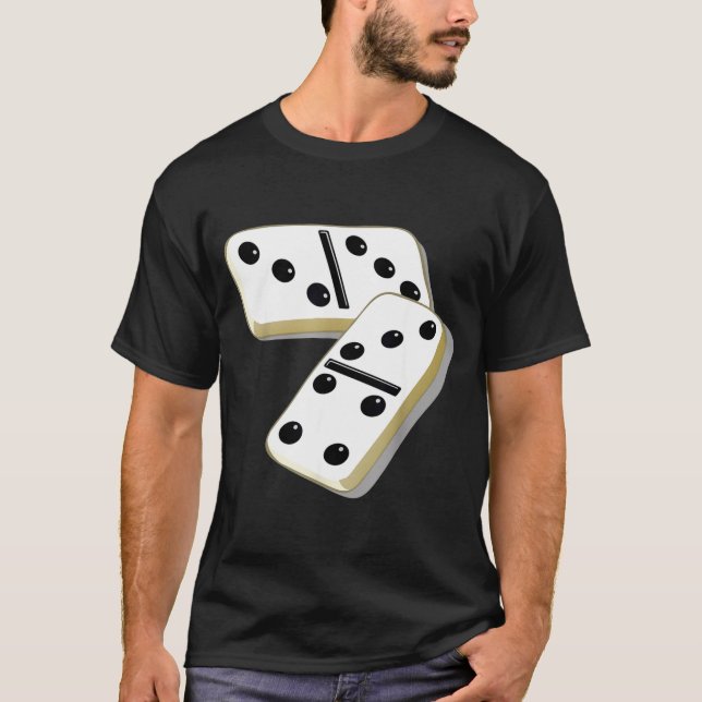 Camiseta 67 Meme Dominoes Funny Six Seven Domino 6 7 Gen Al (Anverso)
