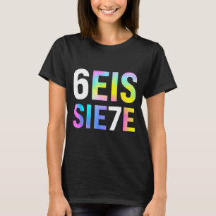 Camiseta 67 Meme Español Seis Siete Seis Siete Divertido Es
