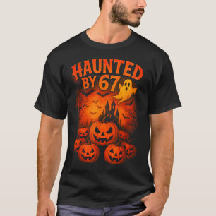 Camiseta 67 Meme Fantasma Divertido Halloween Seis Siete Ge