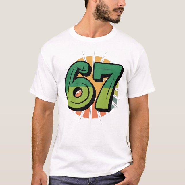 Camiseta 67 Meme Food Avocado Fitness (Anverso)