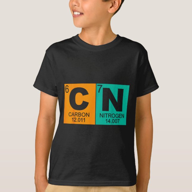Camiseta 67 Meme Funny Science Teacher Periodic Table Retro (Anverso)