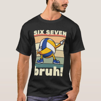 Camiseta 67 Meme Funny Six Seven Bruh Kids Boys Girls Dab V