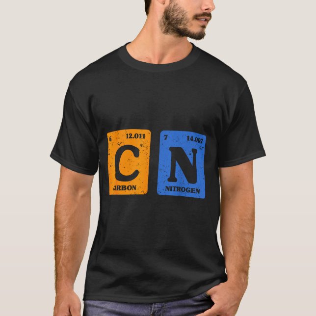 Camiseta 67 Meme Funny Teacher Science Periodic Table Retro (Anverso)