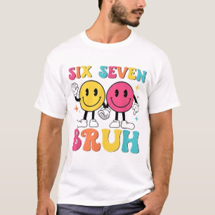 Camiseta 67 Meme Gen Alpha jerga 6 7 Seis Siete Hermano Div