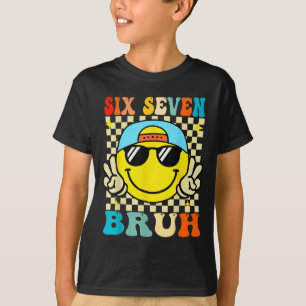 Camiseta 67 Meme Gen Alpha jerga 6 7 Seis Siete Hermano Div