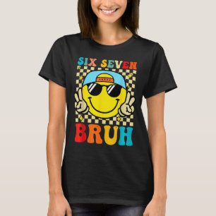 Camiseta 67 Meme Gen Alpha jerga 6 7 Seis Siete Hermano Div