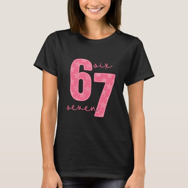 Camiseta 67 Meme gracioso (Anverso)