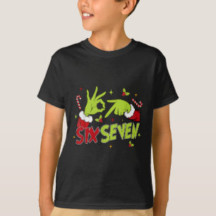 Camiseta 67 Meme Humor 6-7 Divertido Seis Siete Navidad 