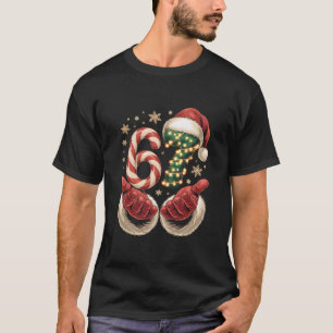 Camiseta 67 Meme Navidad Divertido 6 7 Gen Alpha Slang Sant