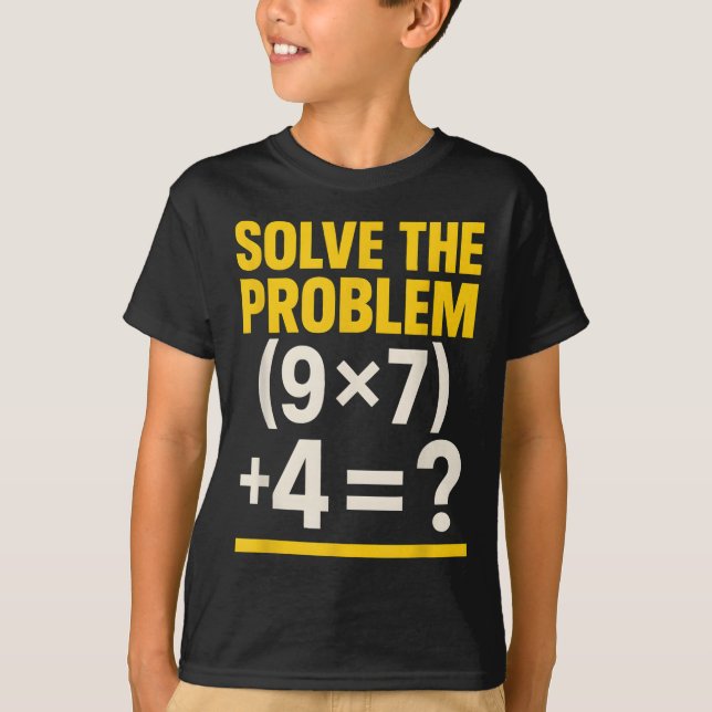 Camiseta 67 Meme profesor de matemáticas divertido escuela  (Anverso)