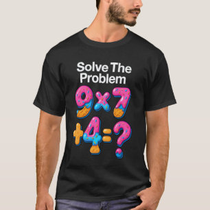 Camiseta 67 Meme Profesor de Matemáticas Helado Goteo 6 7 B