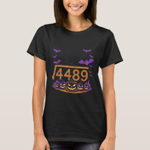 Camiseta 67 Meme Raíz Cuadrada 4489 Jerga Matemáticas Disfr