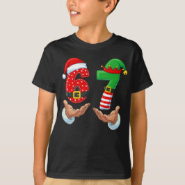 Camiseta 67 Meme Santa's Hands 