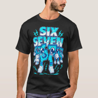 Camiseta 67 Meme Seis Siete 6 7 Italiano Brainrot Cumpleaño