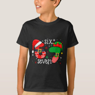 Camiseta 67 Meme Seis Siete 6-7 Navidad Divertida Navidad H