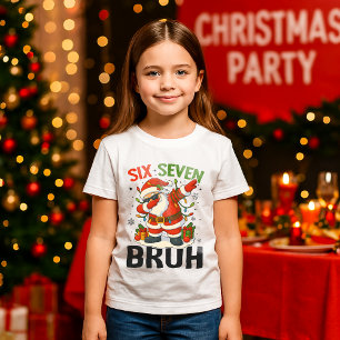 Camiseta 67 Meme Seis Siete Bruh Divertida Navidad 6 7