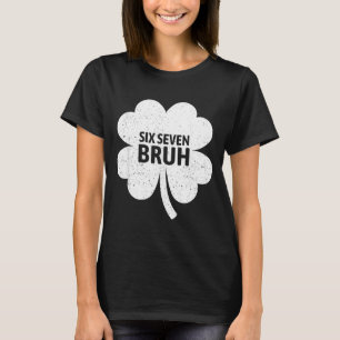 Camiseta 67 Meme Seis Siete Bruh Divertido St Día de San Pa