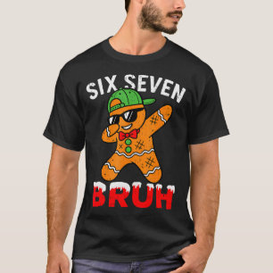 Camiseta 67 Meme Seis Siete Bruh Haciendo Dabbing Pelirrojo