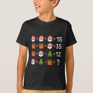Camiseta 67 Meme Seis Siete Ecuación Matemática De Navidad