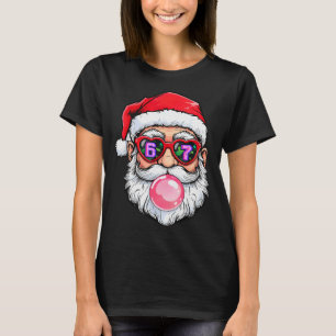 Camiseta 67 Meme Seis Siete Número 6-7 6 7 Divertido Santa