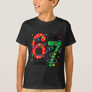 Camiseta 67 Meme Seis Siete Pijamas Divertidos De Navidad N