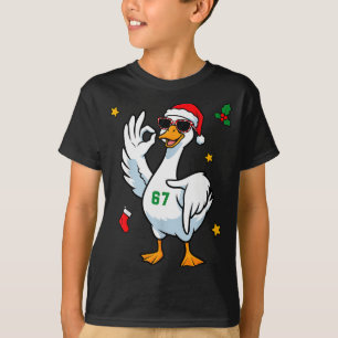 Camiseta 67 Meme Silly Goose 6 7 Divertido Seis Siete Navid