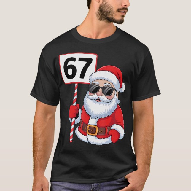 Camiseta 67 Meme Six Seven Christmas (Anverso)