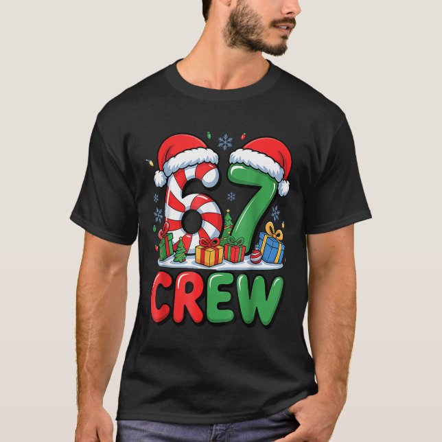 Camiseta 67 Meme Six Seven Funny Christmas Women Men Boys G (Anverso)
