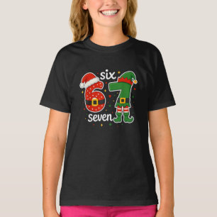 Camiseta 67 Meme Six Seven Navidad