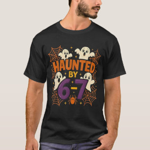 Camiseta 67 Meme Tendencias Halloween Divertido Seis Siete