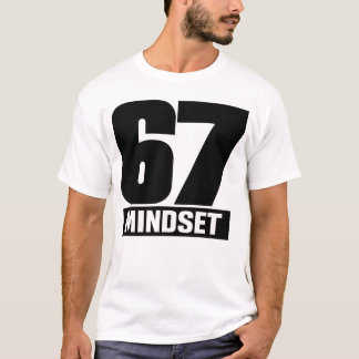 Camiseta 67 MENTALIDAD – Diseño audaz para una mentalidad f