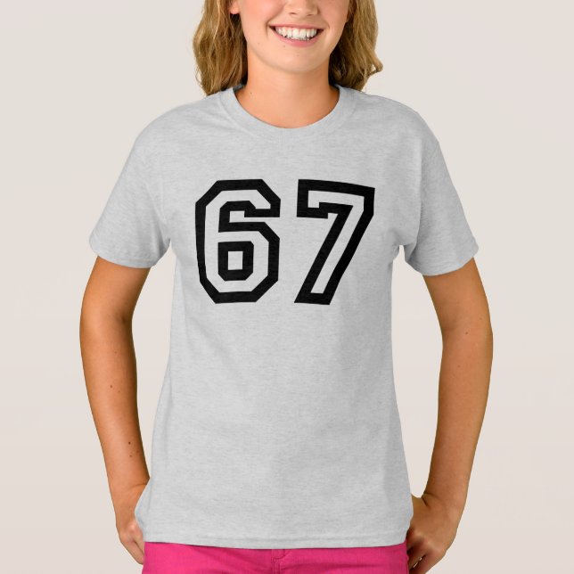 Camiseta 67 Minimalist Trend Design (Anverso)