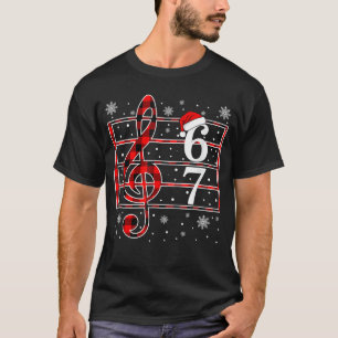 Camiseta 67 Música Meme jerga Músico Santa Profesor de músi