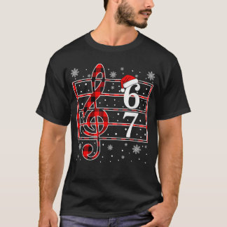 Camiseta 67 Música Meme jerga Músico Santa Profesor de músi