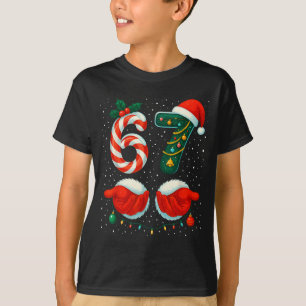 Camiseta 67 Navidad 6 7 Meme Pijamas Fiesta Gen Alpha Sl