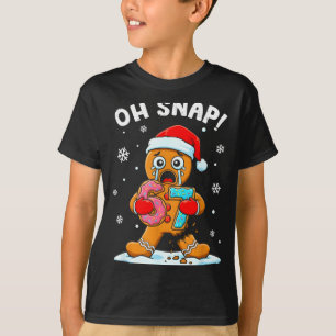 Camiseta 67 Navidad Oh Snap Hombre de Jengibre 6 7 Meme Div