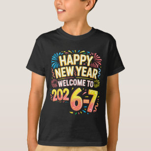 Camiseta 67 Nochevieja - Feliz Año Nuevo 2026-7 Divertido 6